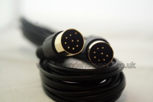 Bang & Olufsen Powerlink Kabel RJ45-Din 1,5 Meter schwarz black 2,5mm BeoPlay